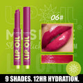 Multicolor Mirror Silky Lip Gloss Hydrating Solid Press Lipstick Zpaxo 06