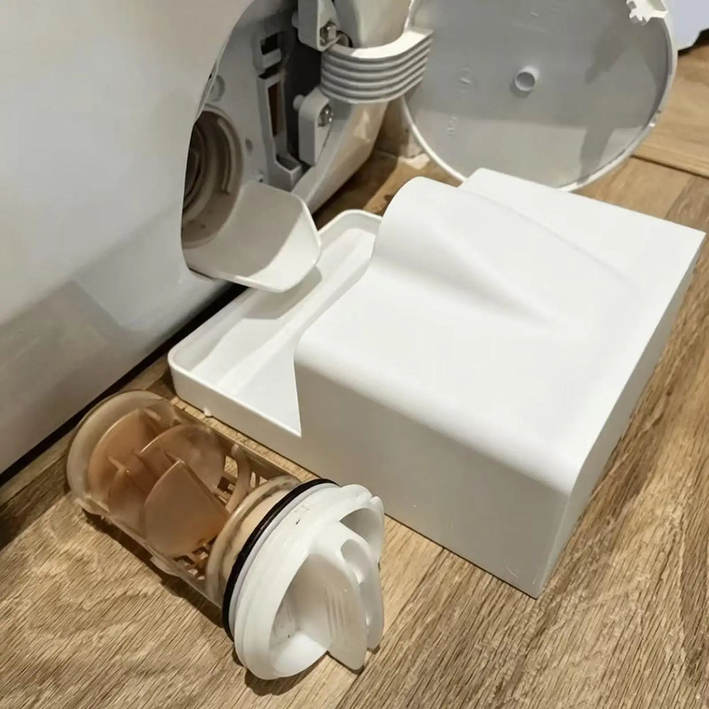 Washing Machine Drain Tray Leak Proof Funnel Compact Catcher Water Zpaxo