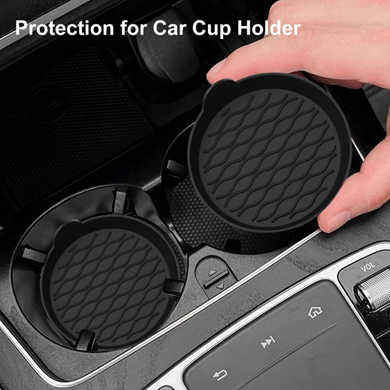 Car Cup Holder Coaster Silicone Insert Universal Non-slip Holders Zpaxo
