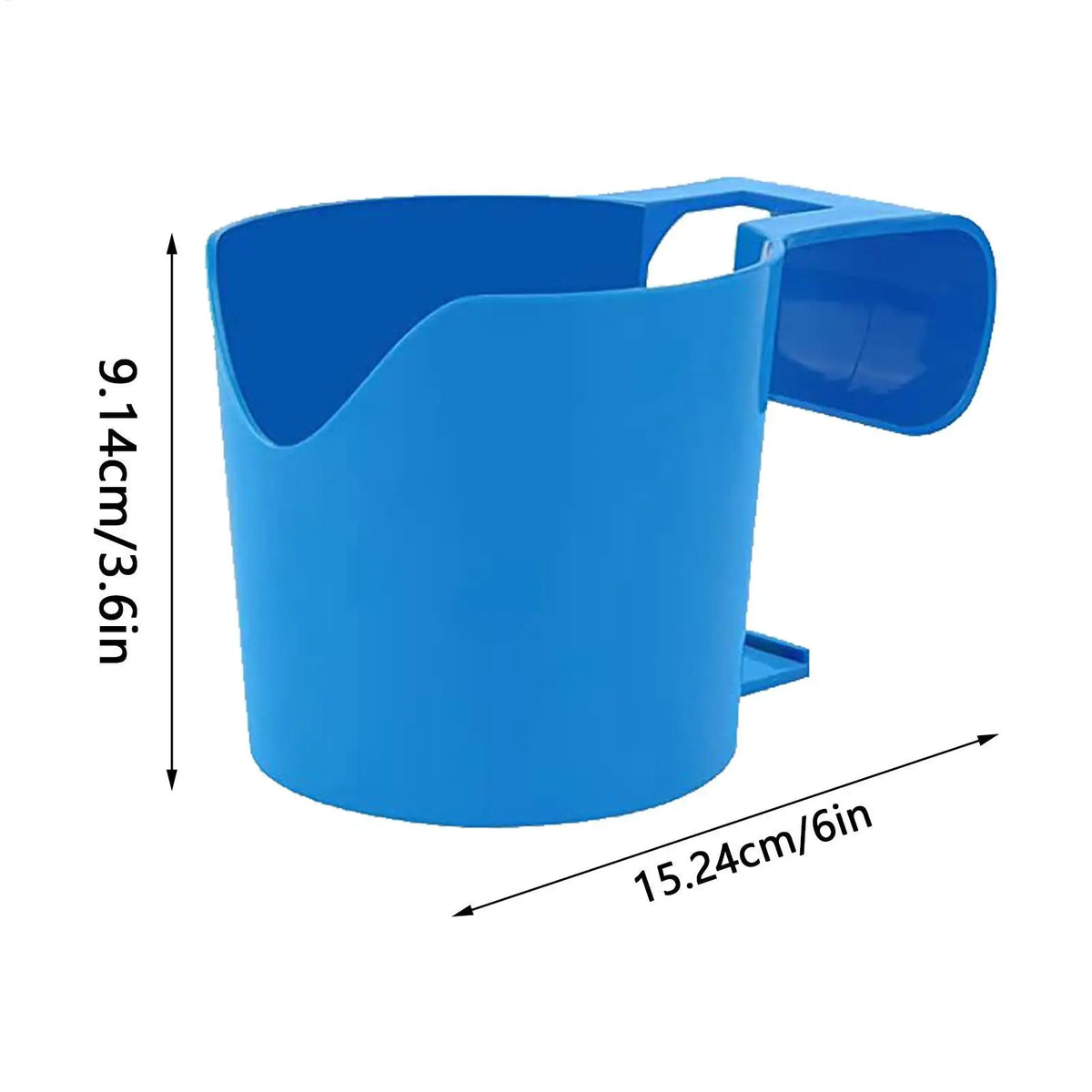 Poolside Cup Holder Backyard Pools No Punching Beer Bottle Drink Zpaxo