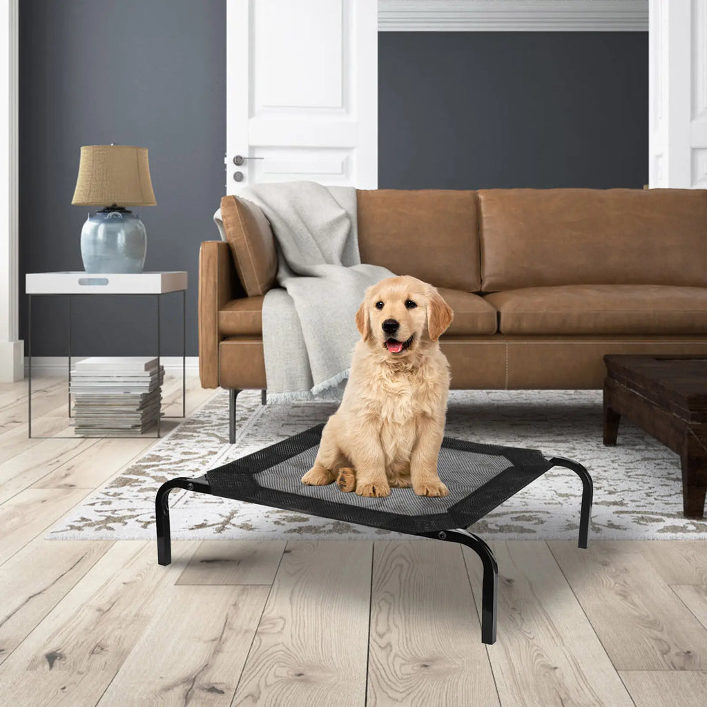 Dog Bed Mesh Cover Elevated Pet Hammock Replacement Breathable Zpaxo