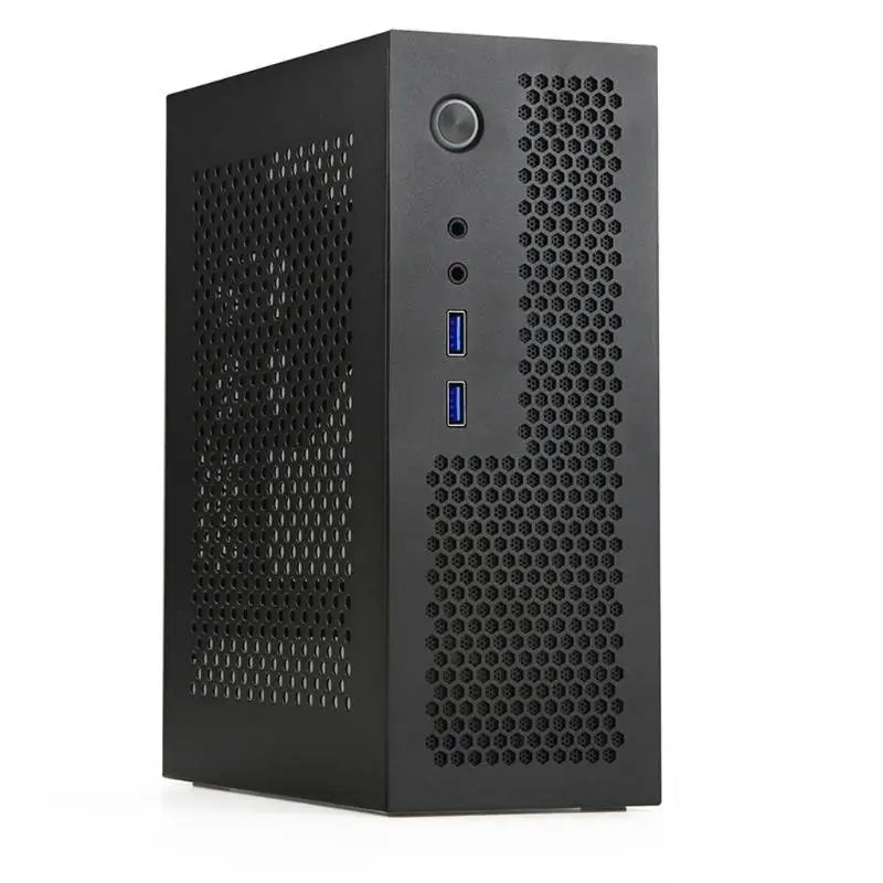 Y1UB A09 Mini-ITX HTPC Computer Case Mini Desktop USB3 0 2 Port Zpaxo Black China Mainland USB3.0