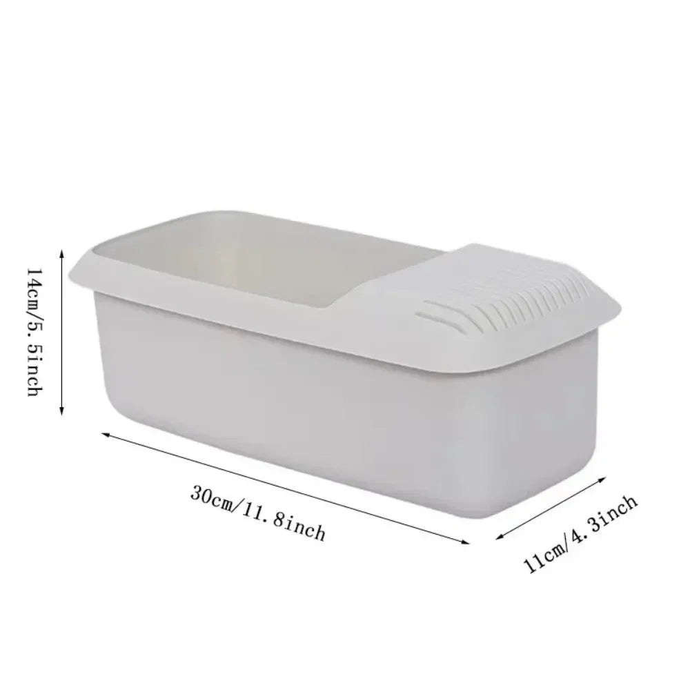 Microwave Noodles Pasta Cooker Strainer Eco-friendly Plastic Zpaxo