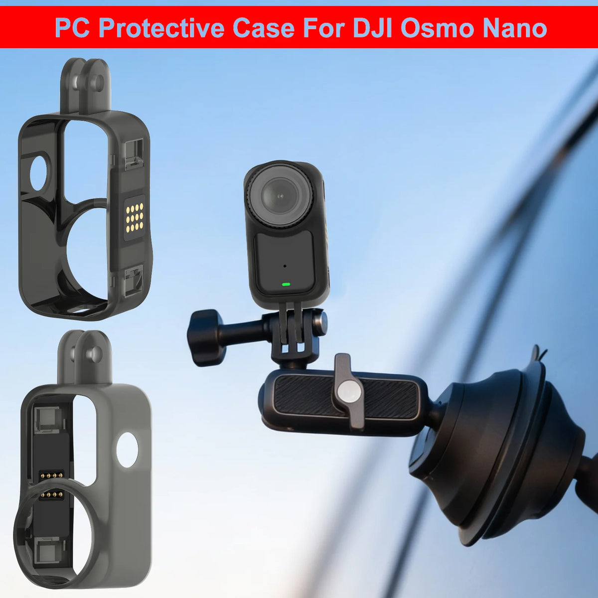Quick Release Protective Frame Case Durable Vertical Cover Shell Zpaxo