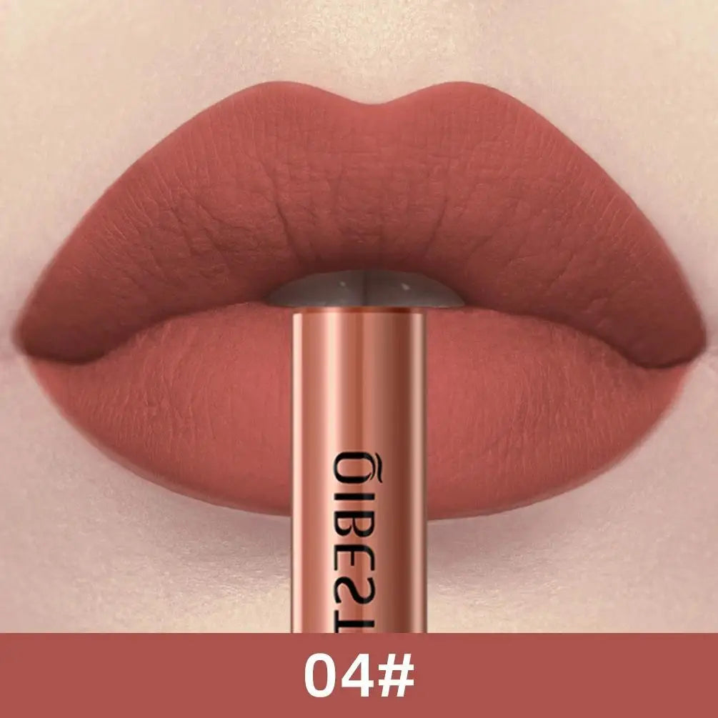 Matte Liquid Lipstick Waterproof Long Lasting Velvet Mate Nude Red Lip Gloss Lint Tube Makeup Cosmetic Lipsticks Lipgloss Zpaxo 04