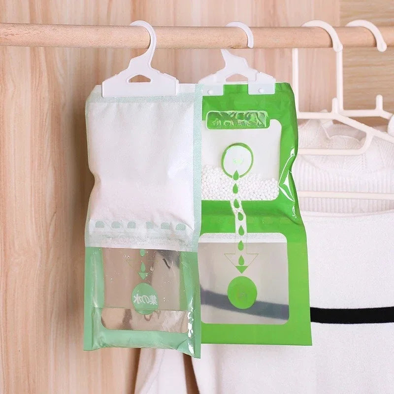2 Household Hangable Dehumidification Bag Wardrobe Dehumidifier Zpaxo
