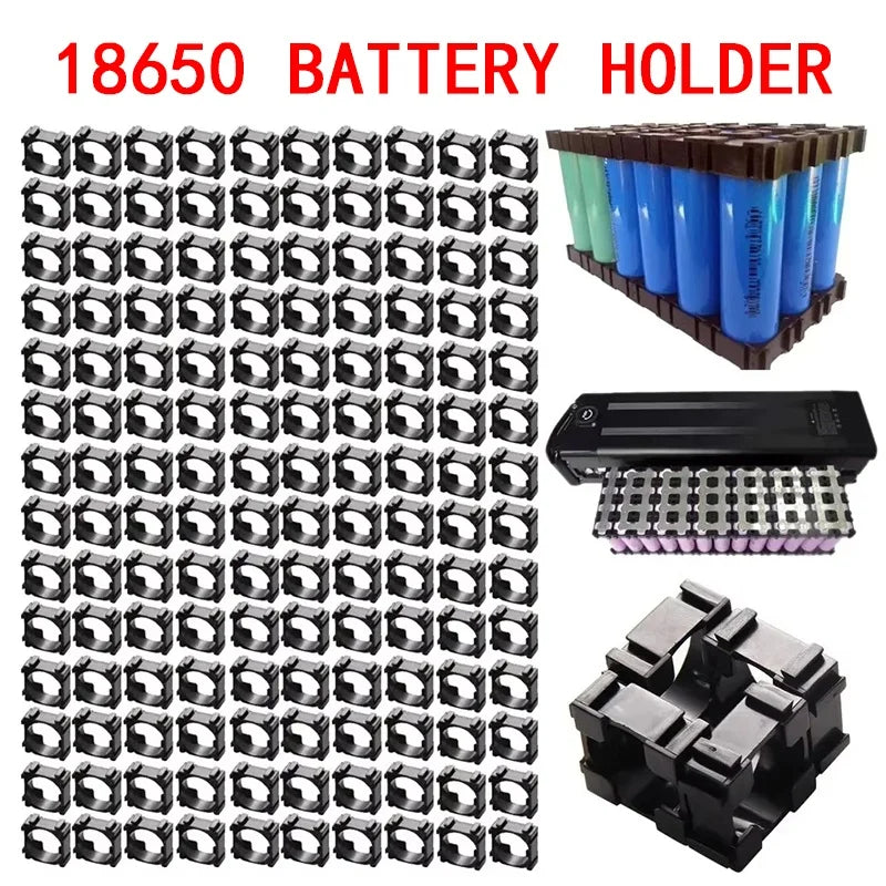 18650 Lithium Battery Holder Plastic Bracket Cylindrical Cell Stand Zpaxo