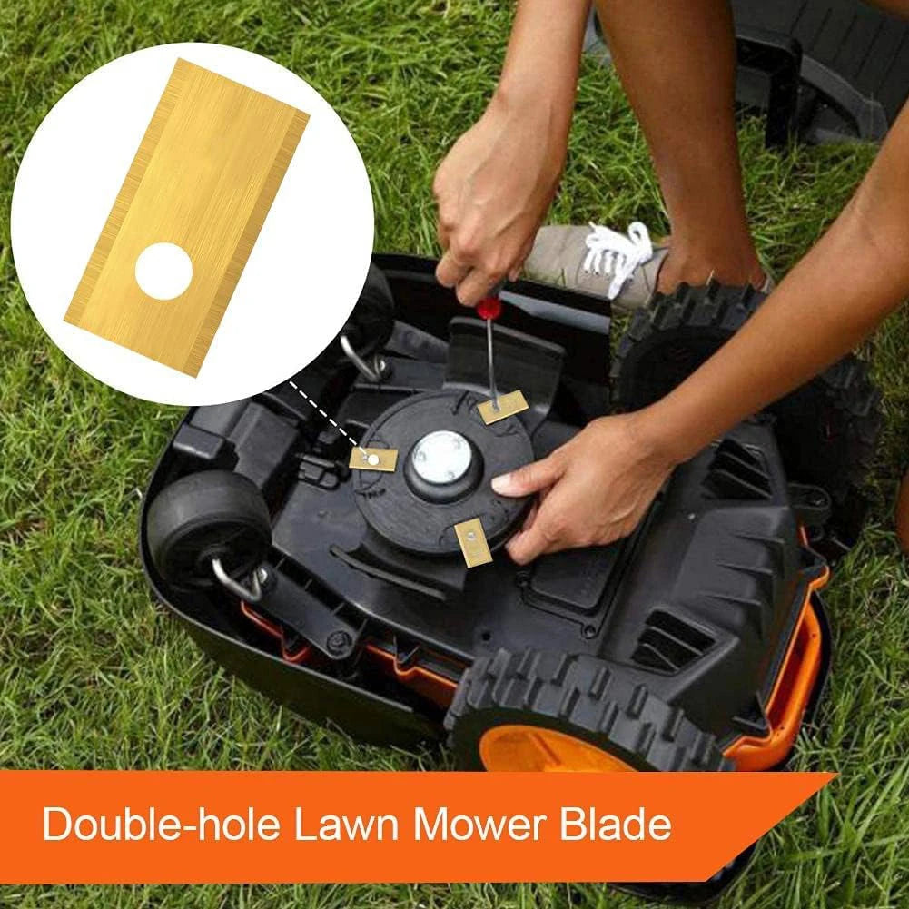 Blades Replacement Stainless Steel Lawn Mower Cutting Blade Robotic Zpaxo
