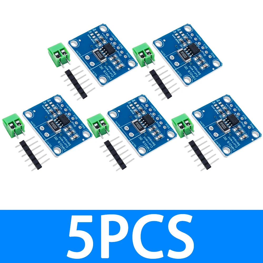 INA219 Bi-directional DC Current Power Sensor Module 3V-5V I2C Zpaxo 5PCS