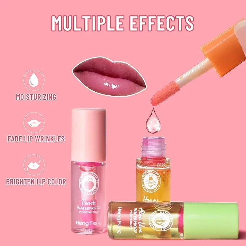 Water Light Lip Gloss Temperature Sensing Moisturizing Changing Balm Zpaxo