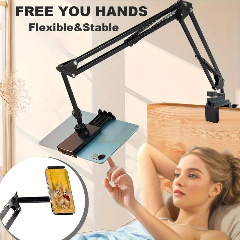 360 Rotating Metal Tablet Stand Adjustable Holder Ipad Iphone Switch Zpaxo