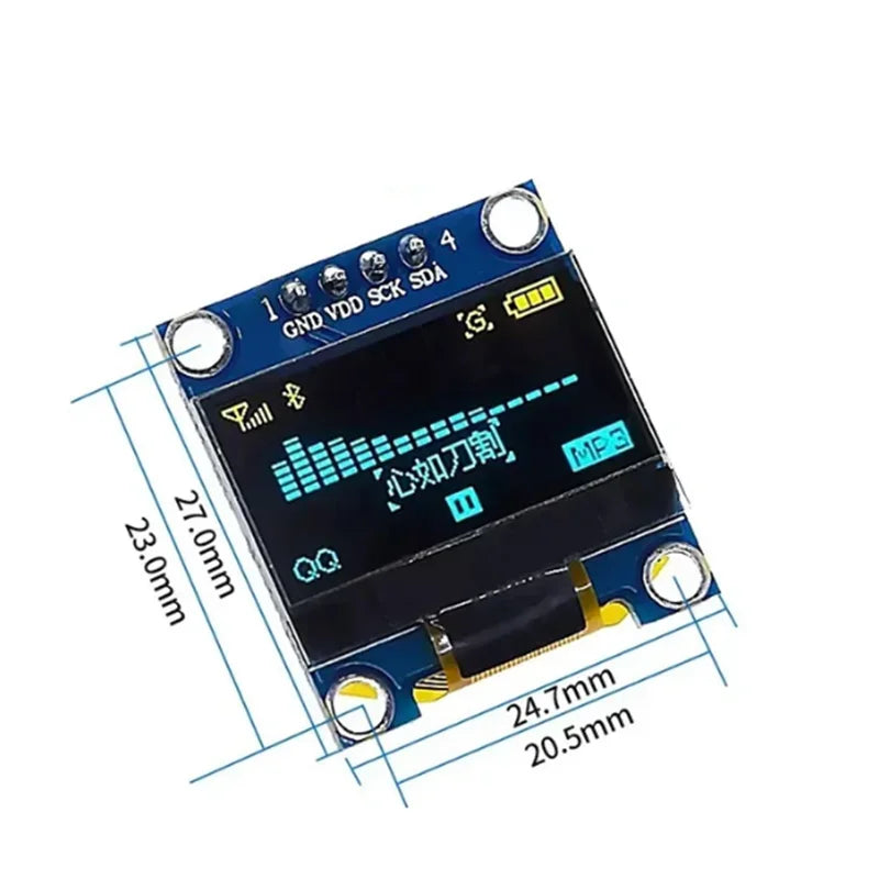 Definition IPS 0 96-inch 1 3-inch TFT Display Screen OLED LCD st7735 Zpaxo
