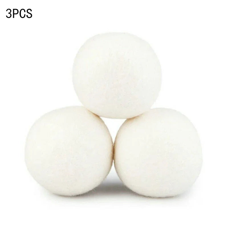 5cm Wool Dryer Balls Reusable Softener Laundry 5cm Laundry Ball Home Washing Balls Wool Dryer Balls Washing Machine Accessories Zpaxo 3pcs