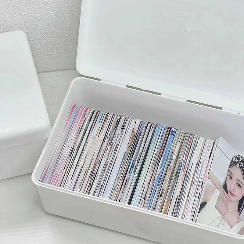 Makeup Organizer Multifunctional Photocard Idol Cards Storage Zpaxo