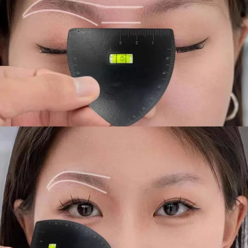 6 Shapes Drawing Eyebrow Desgin Ruler Microblading Mapping Tool 1 Zpaxo