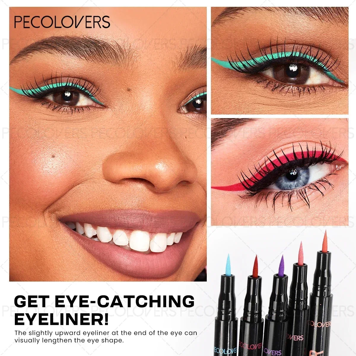 1PC Waterproof Liquid Eyeliner - No-Smudge, Long-Lasting Smooth Application, Rich In Colors, Creating A Charming Daily Makeup Zpaxo