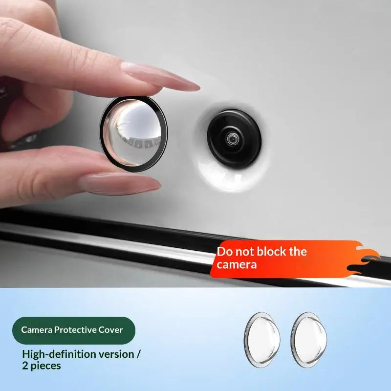 Universal Car Camera Lens Protector Rear View Backup Cover 360 Zpaxo Transparent