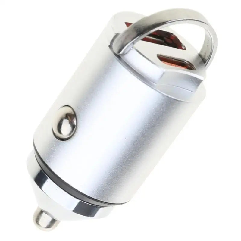 652F USB C Car Cigarettes Adapters USB PD20W QC3.0 2 Port Type C USB Car Adapters Zpaxo silver gray China Mainland