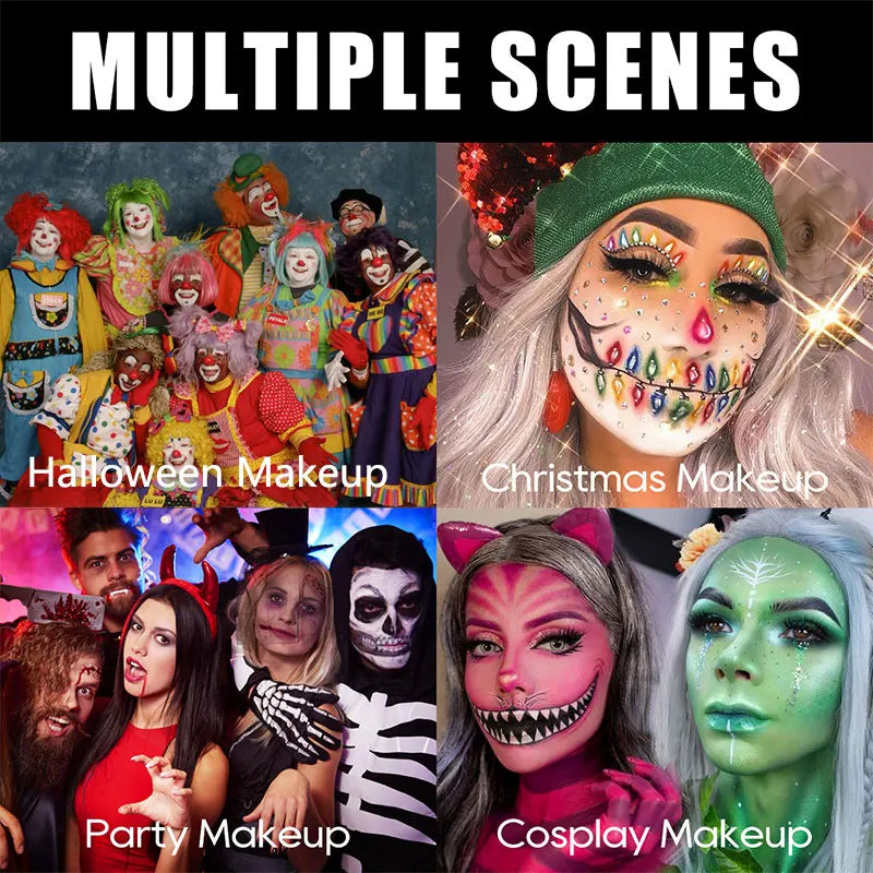 1PC Vibrant Facial Paint Sticks – High Pigment, Easy To Remove Makeup, Stackable, Long-lasting, Suitable for Easter Makeup Zpaxo