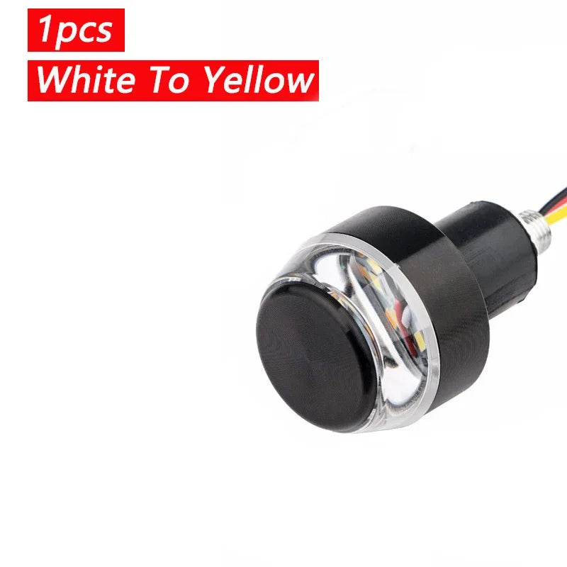 1 Turn Signal Motorcycle LED Light Handlebar Flashing Zpaxo 1pcs W TO Y China Mainland