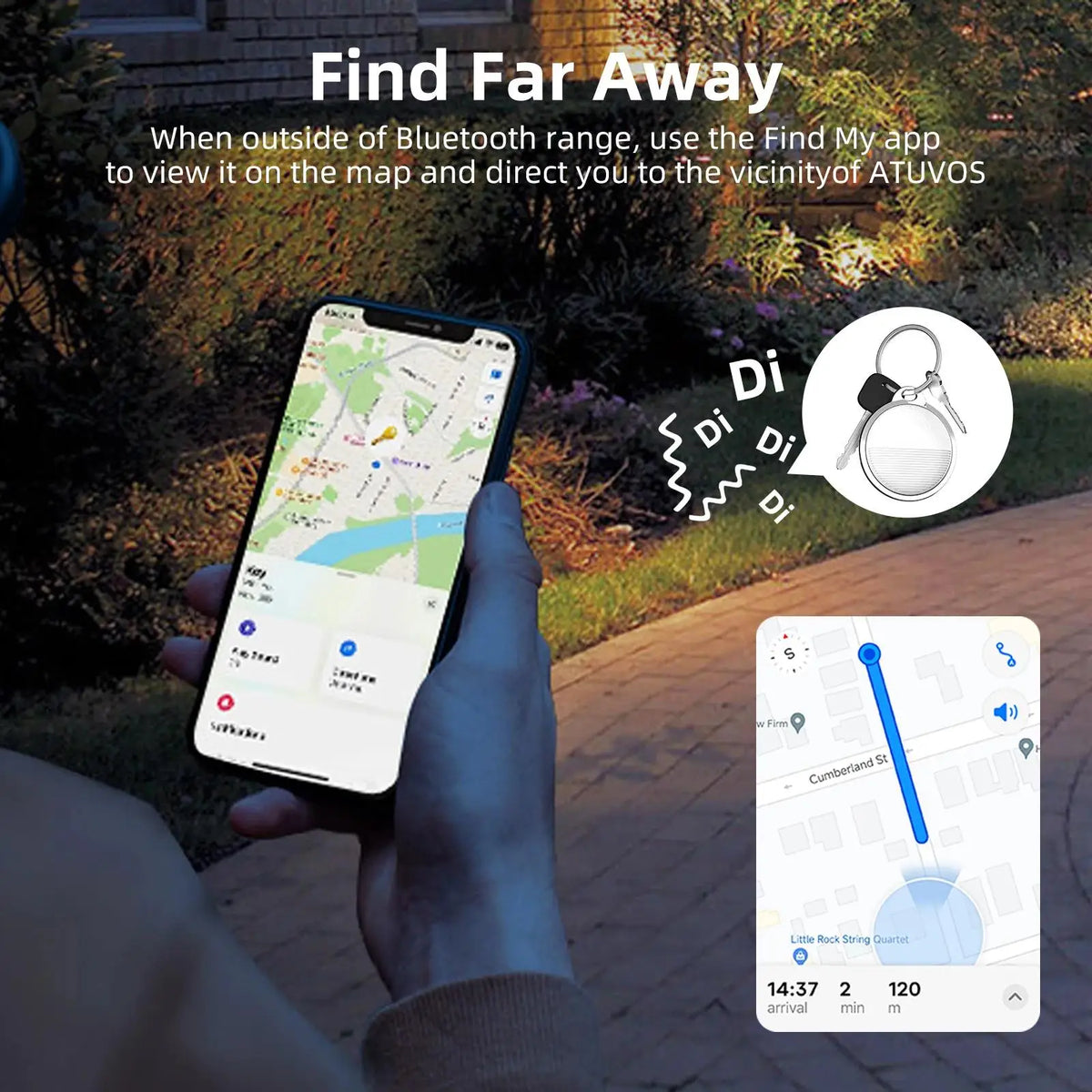 Mini GPS Tracker Apple Ios System Find My APP Air Tag Key Finder Bag Zpaxo