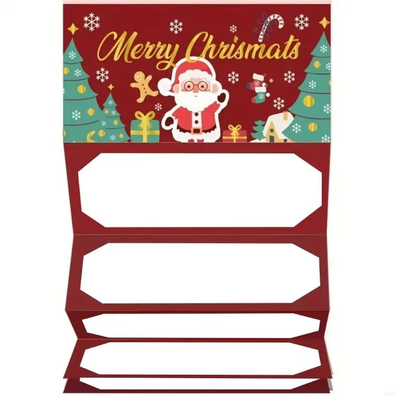 Interactive Holiday Packaging Concealed Message Design Portable Paper Zpaxo