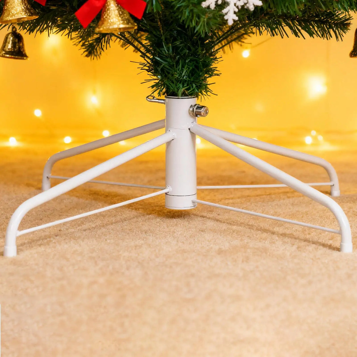 Christmas Tree Stand Artificial Metal Base Decorative Display Zpaxo