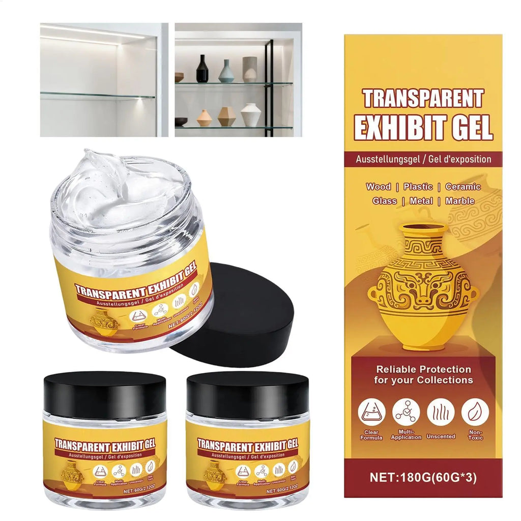 Transparent Museum Putty Gel Removable Adhesive Wall Decor Photos Zpaxo
