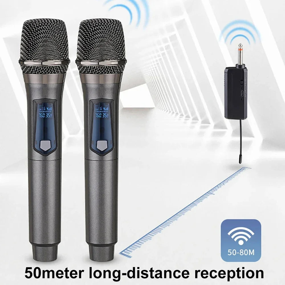 Handheld Microphone Wireless Rechargeable Multi-microphone Kits Zpaxo