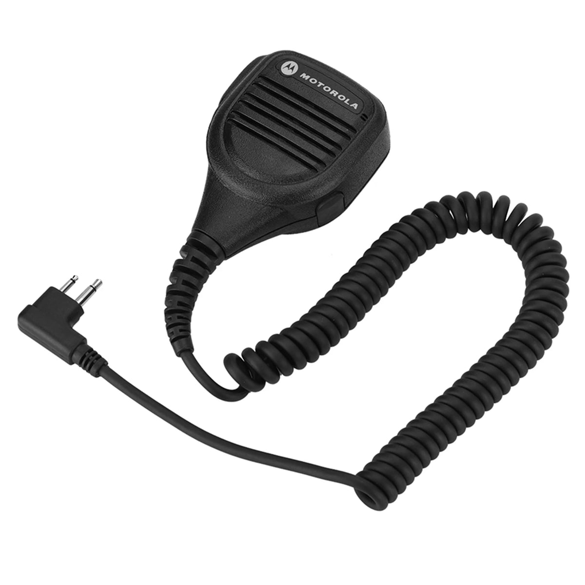 Headphone Jack Speaker Mic Walkie Talkie Radio Hand Microphone Steel Zpaxo