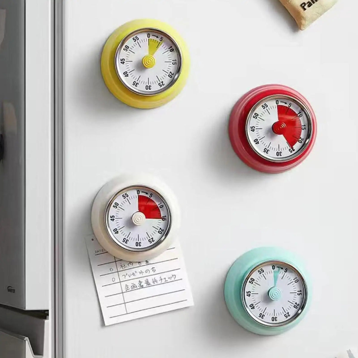 Mechanical Timer Cooking 75dB Loud Visual Countdown 60 Minute Manual Zpaxo
