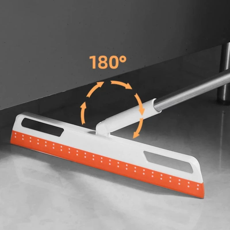 Silicone Scraper Broom Magic Wiper Place Glass Floor Mop Household Zpaxo