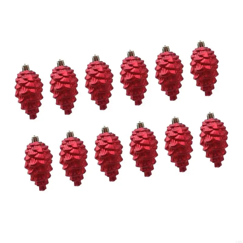 2 Boxes Pinecone Holiday Decorations Not Traditional Christmas Tree Zpaxo