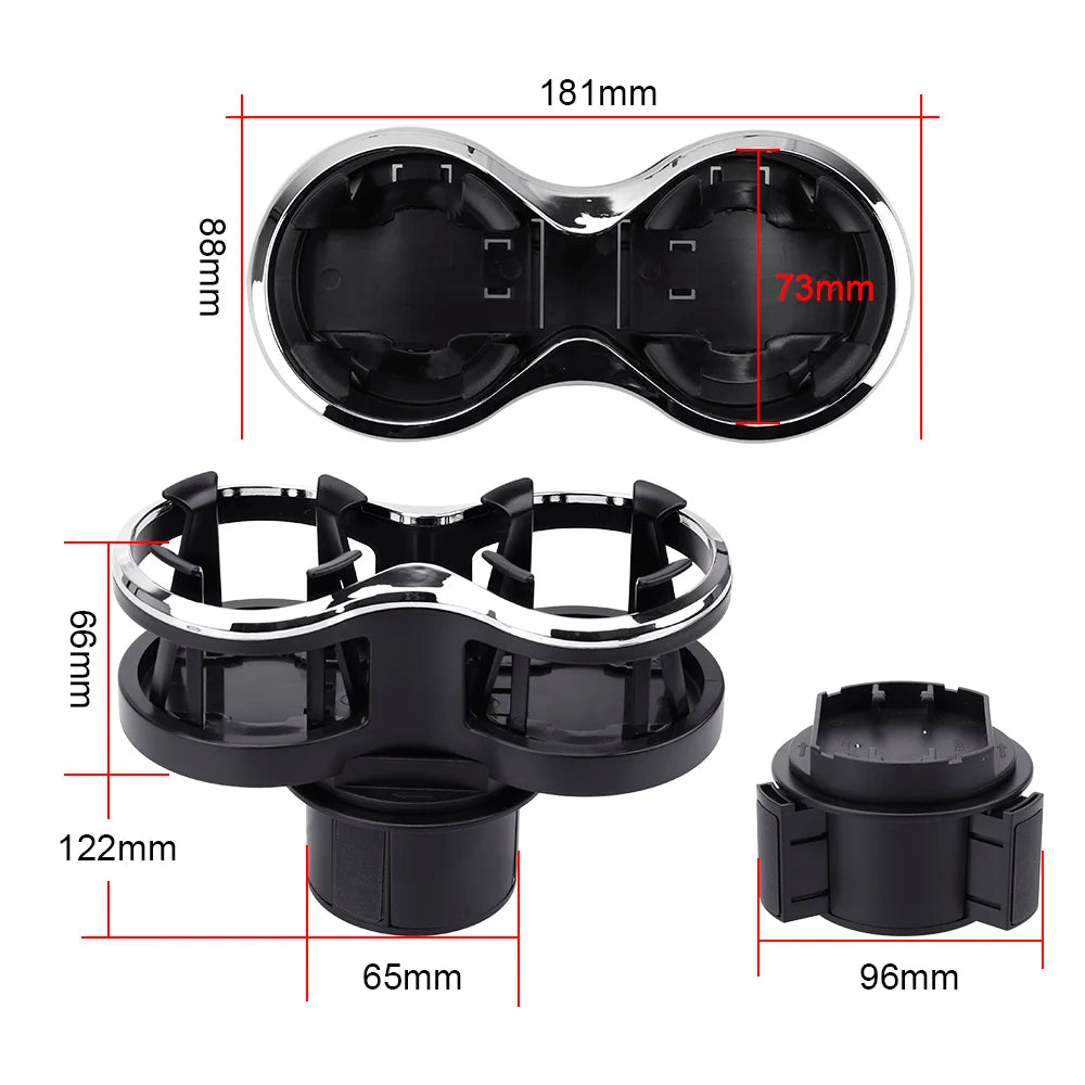 Tea Cup Stand Bracket Glasses Phone Organizer Car Mounted Glass Rack Zpaxo