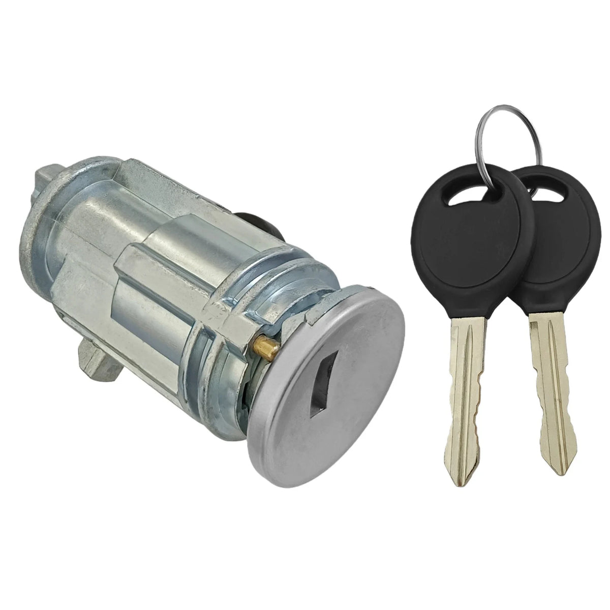 Vehicle Ignition Switch Lock Cylinder 2 Keys Matched Replacement Zpaxo