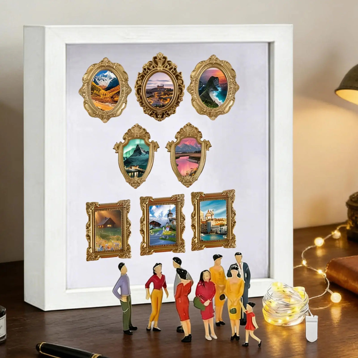 Shadow Box Display Case Picture Frame Memory Museum Silhouette Zpaxo