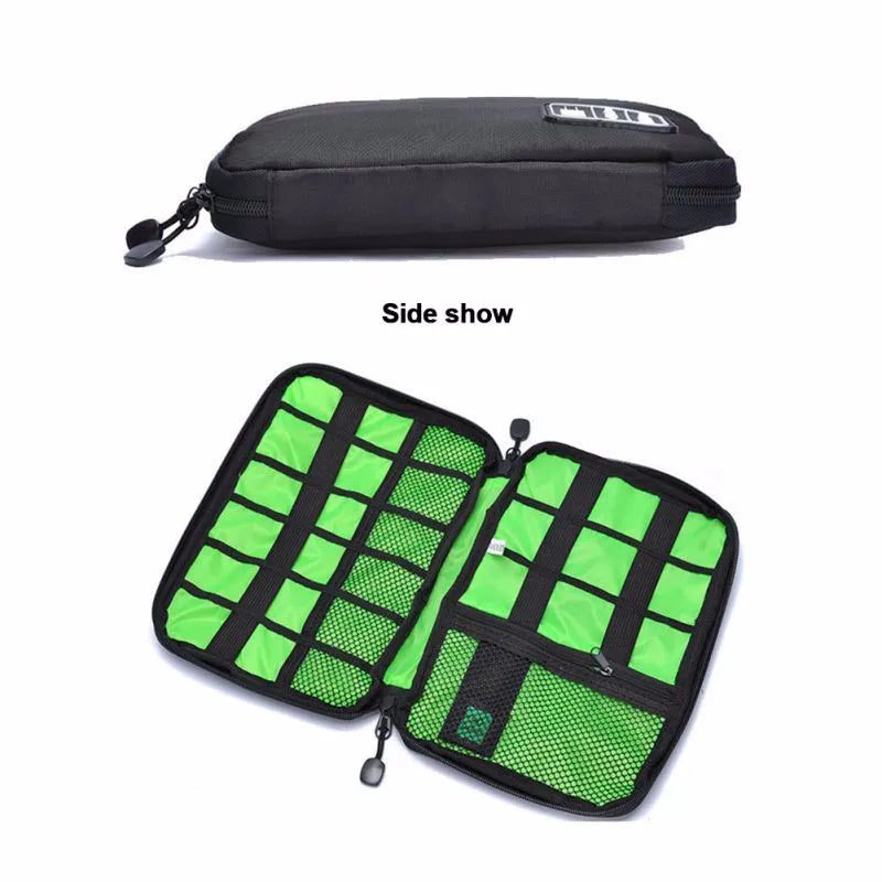 Waterproof Electronic Accessories Organizer Bag Portable Cable Zpaxo