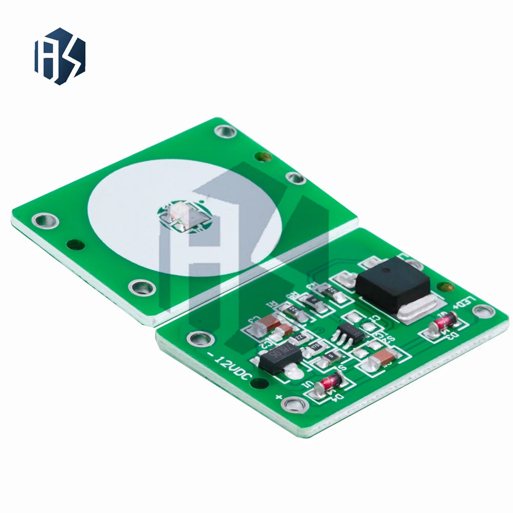 12V Capacitive Touch Switch Sensor Module Push Button Touching Key Module Jog Latch With Relay DC 6-20V 3A TTP223 module Zpaxo