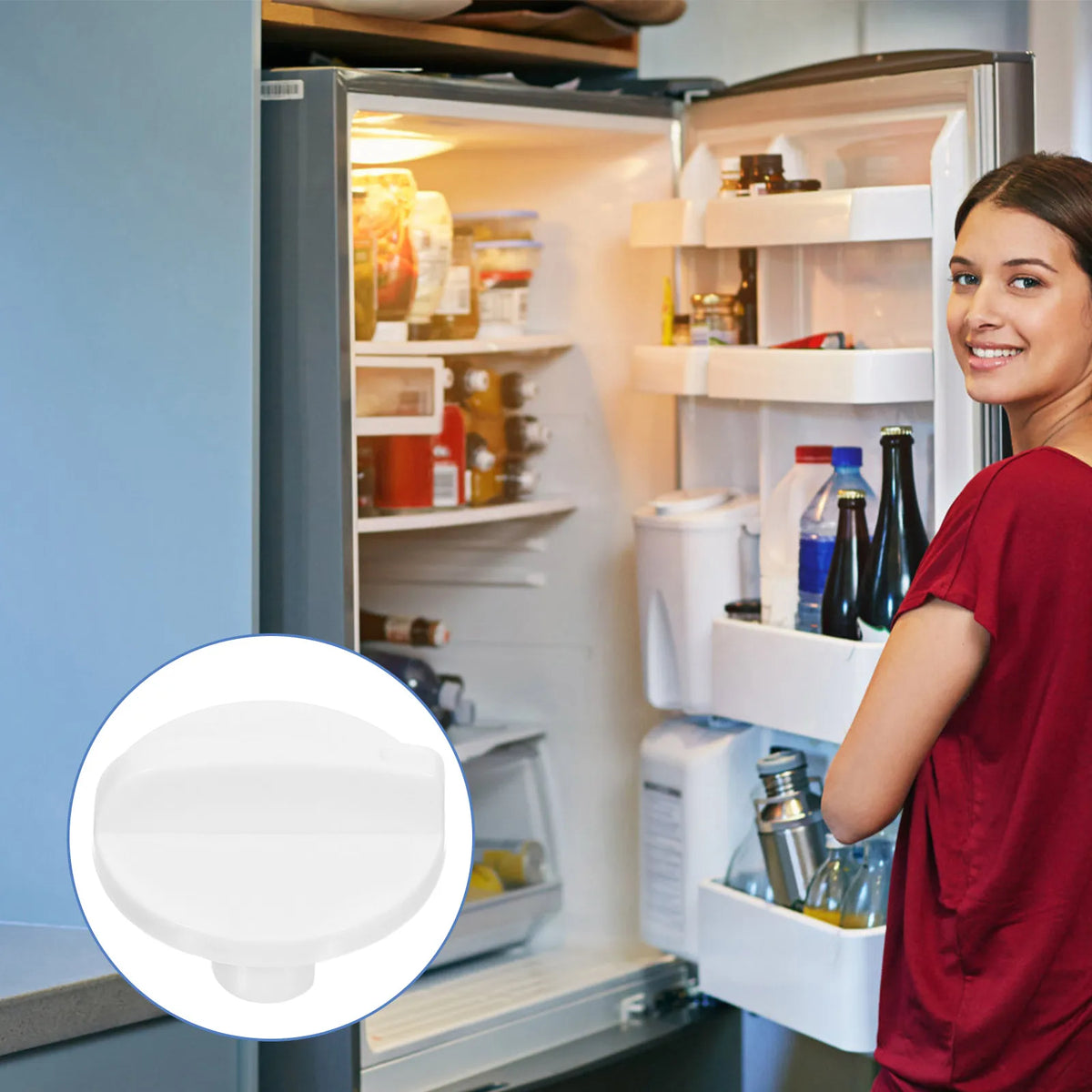 Thermostat Temperature Control Component Refrigerator Freezer Plastic Zpaxo