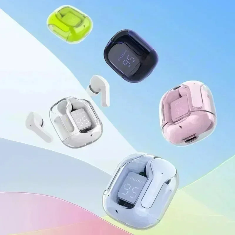 T2 TWS Wireless Headphones LED Power Earphones Digital Display Zpaxo