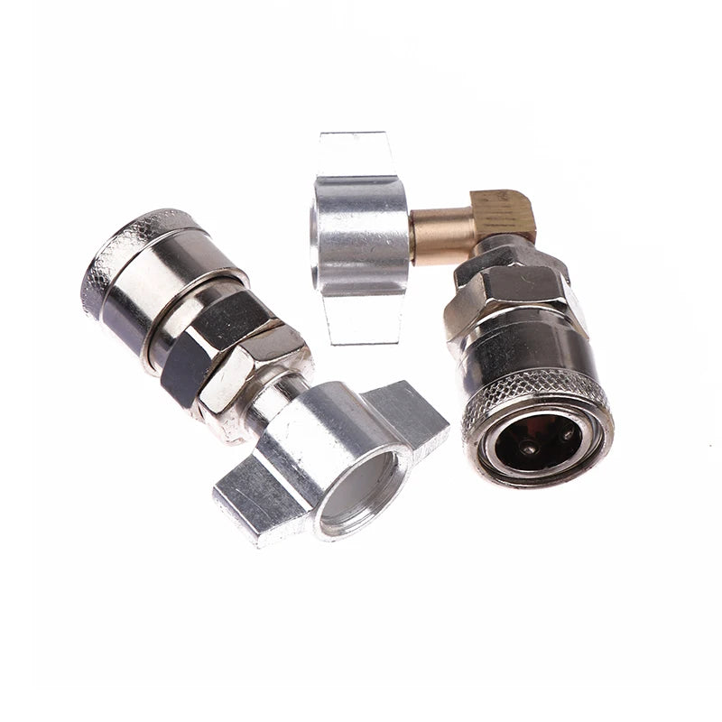 Truck Dust Gun Air Tank Connector Straight Connect Elbow Integrated Zpaxo