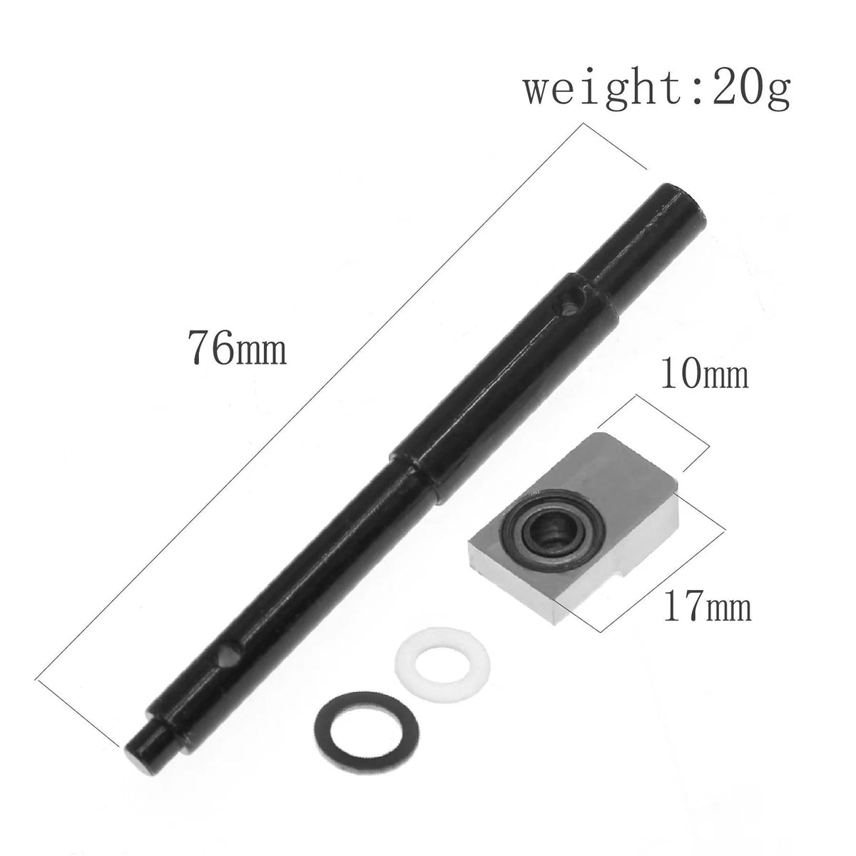 Traxxas 1 5 X-maxx 8S 4WD RC Car Metal Main Gear Shaft Mount Zpaxo