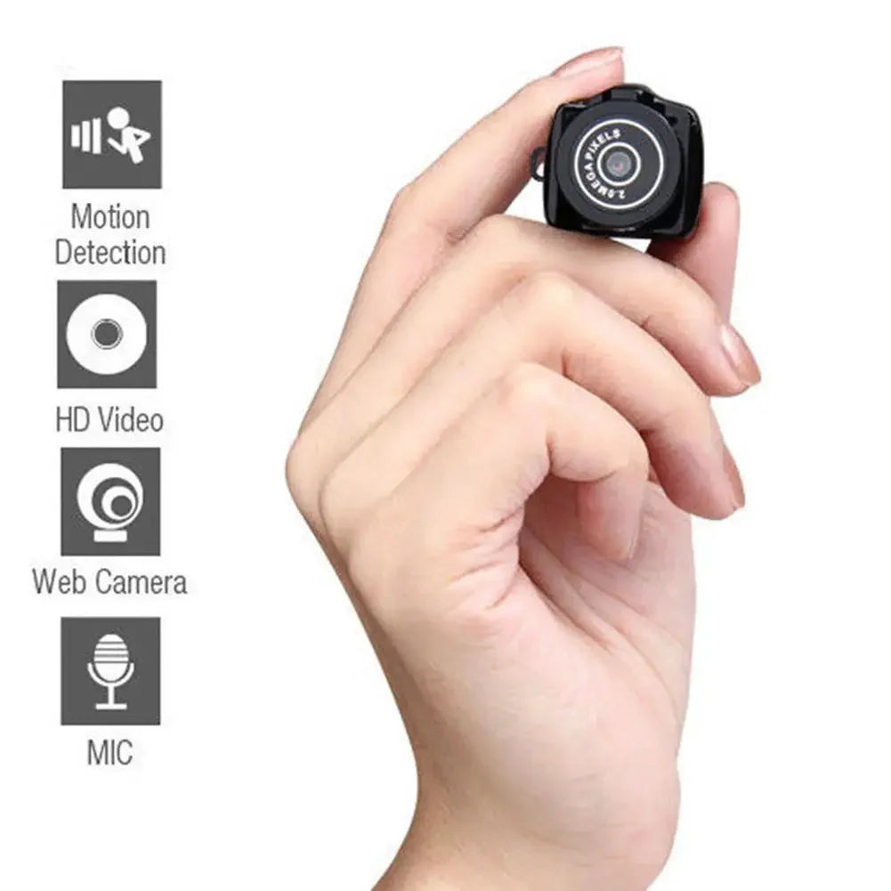 Y2000 Mini Camera Portable Audio Video Recorder Ultra Small Body Zpaxo