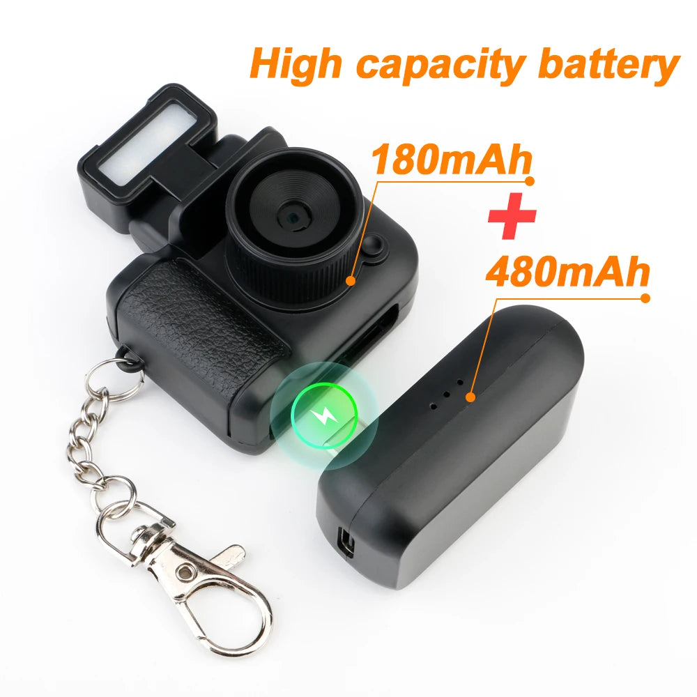 HD1080P Mini Camera Portable Pocket Cam LCD Screen Digital Flash Zpaxo