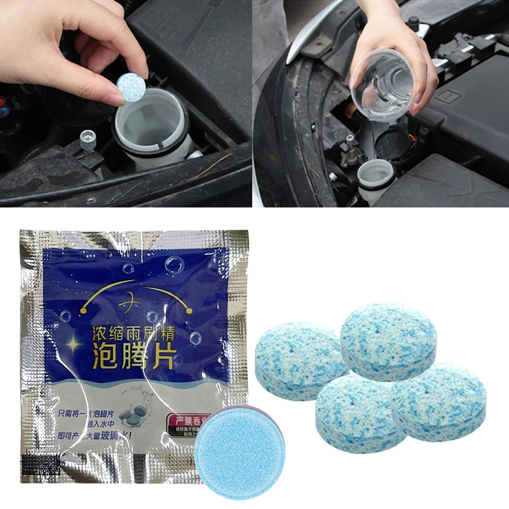 Car Windscreen Cleaner Effervescent Tablet Concentrated Tablets Zpaxo