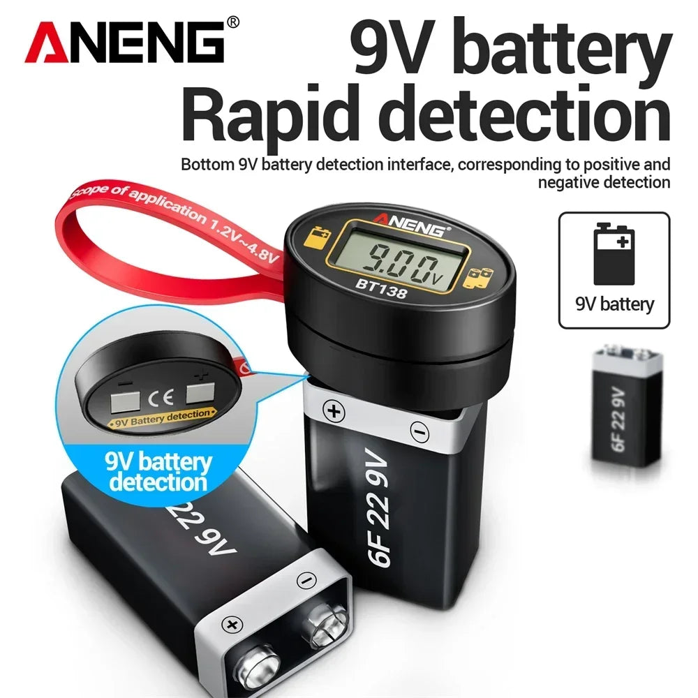 ANENG BT138 Battery Cell Lithium Test Display Tester Power Bank Zpaxo
