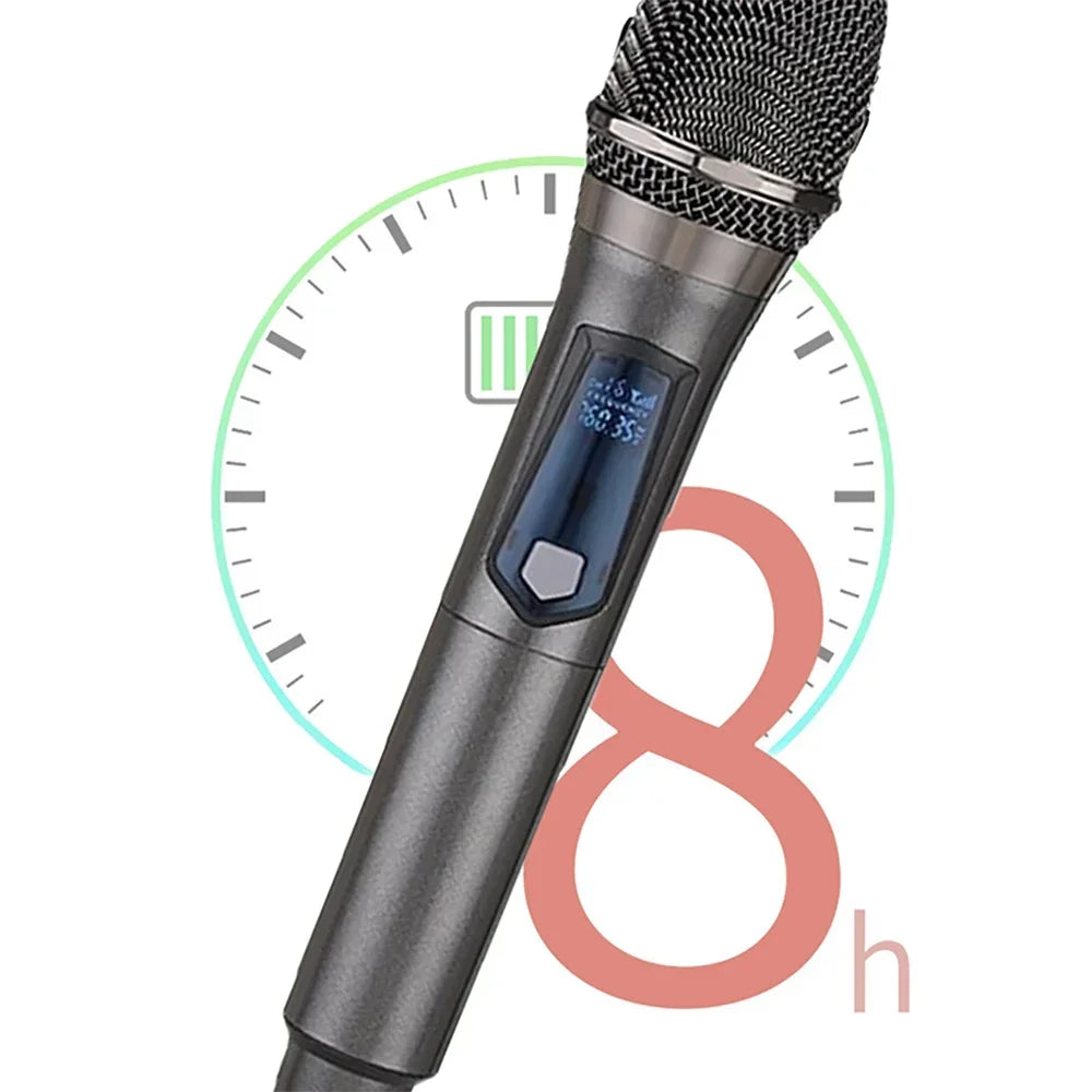 Handheld Microphone Wireless Rechargeable Multi-microphone Kits Zpaxo