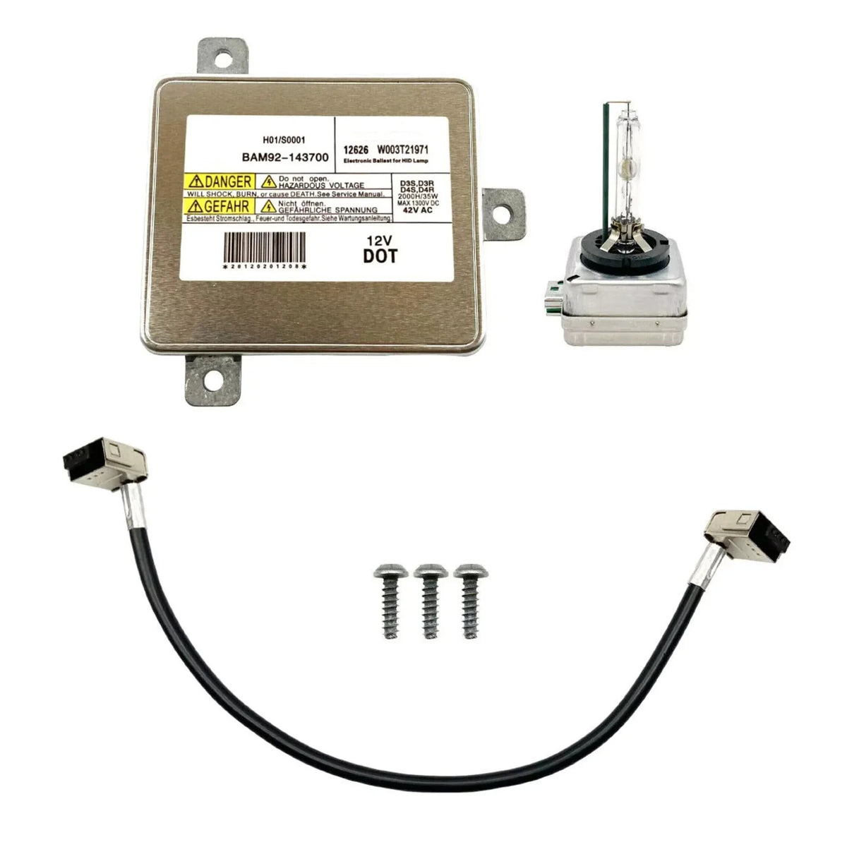Xenon Ballast HID D3S Bulb Lamp Control Unit Computer Replacement Zpaxo Default Title