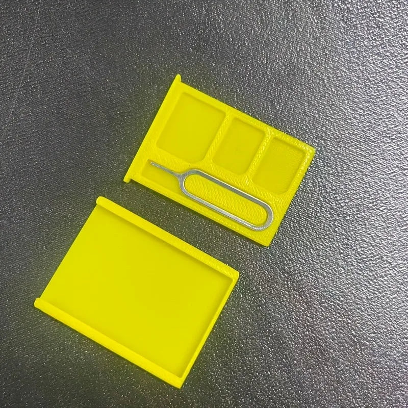 Designed Be Secure Portable Mini SIM Card Storage Box Shockproof Zpaxo