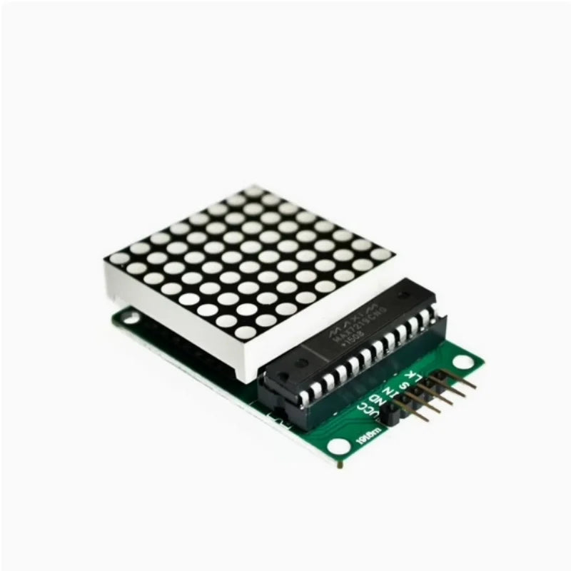 MAX7219 Dot Matrix Module Control Microcontroller Display Wire Feeding Zpaxo